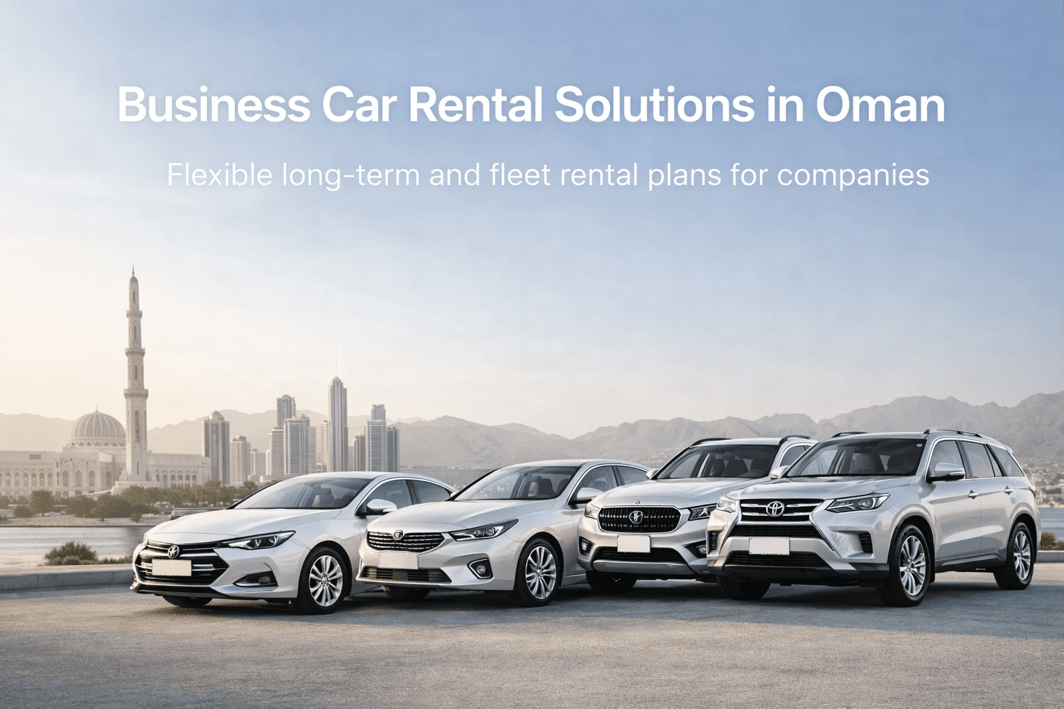 Corporate rental sedan
