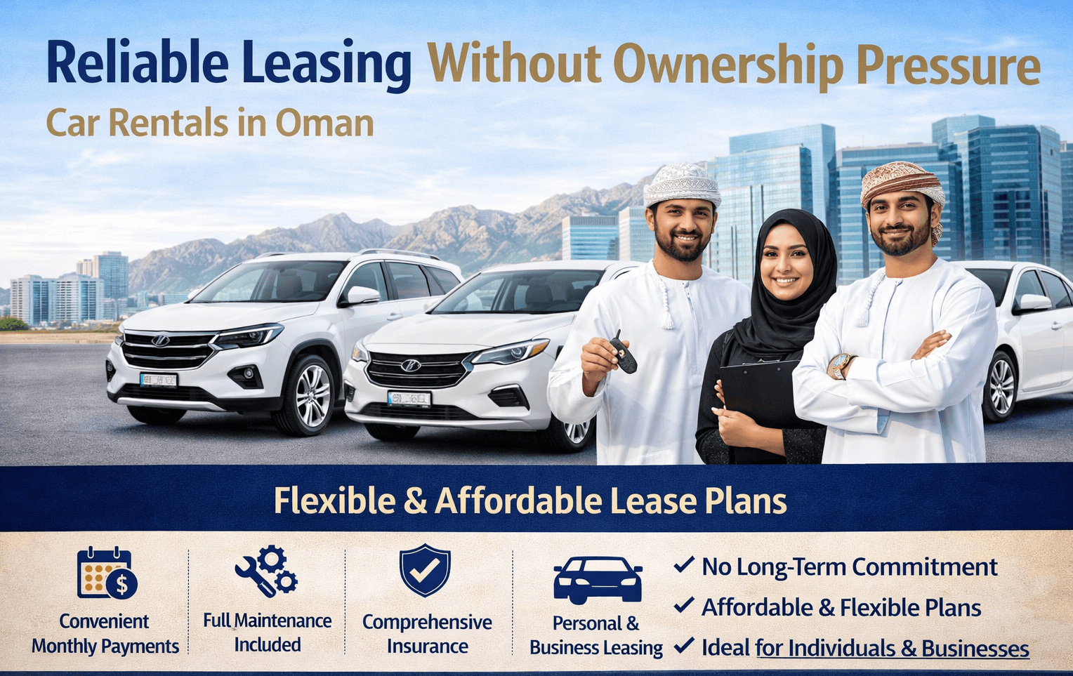 Oman car leasing fleet