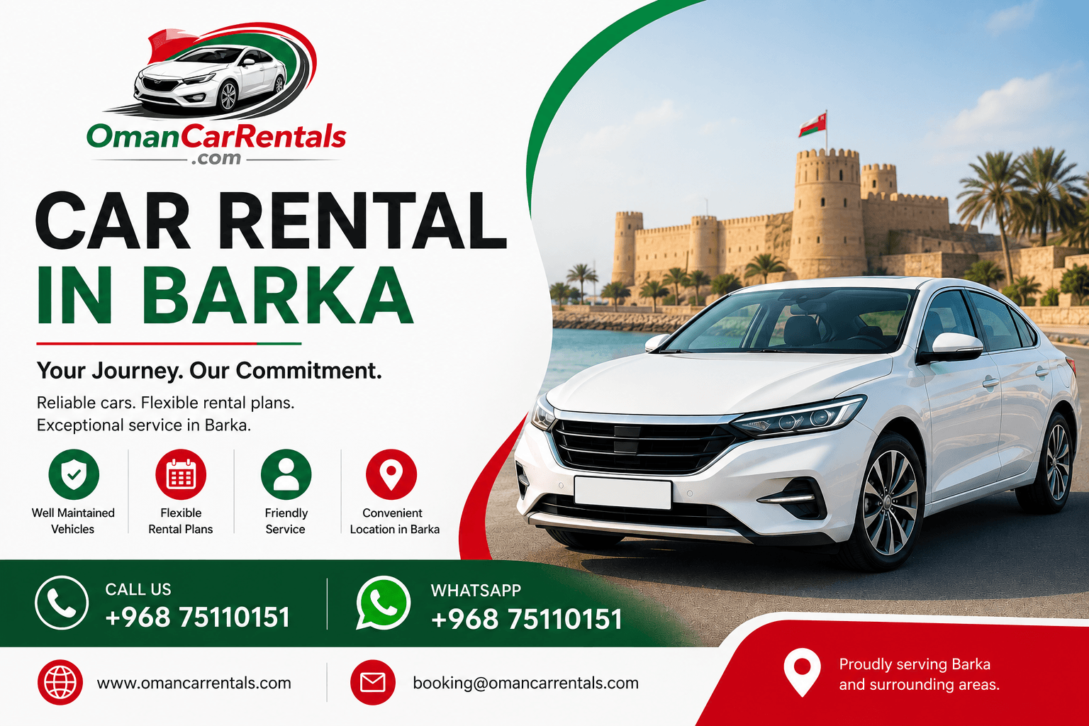 Car Rental in Barka