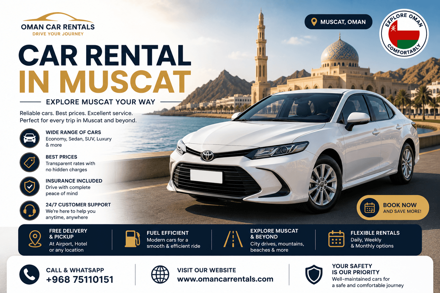 Car Rental in Muscat